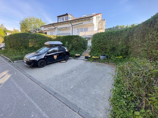 Ansicht zur Wohnung Eingang / Terrasse